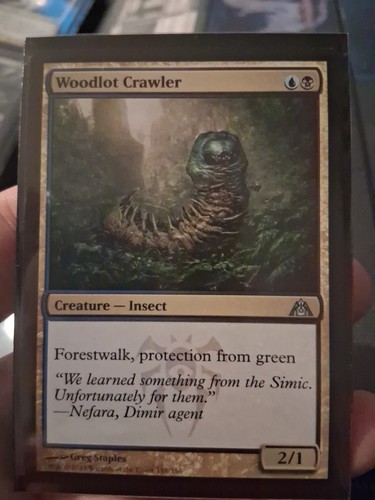 Mtg woodlot crawler dragon - mtg,