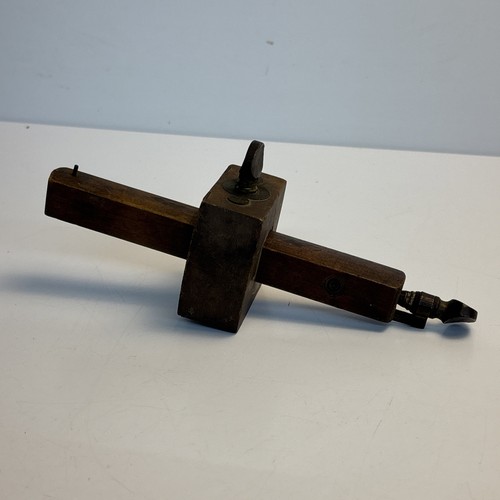 Antique wood brass - wood, &
