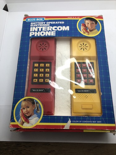 Blue box electronic - box, intercom