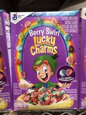 Lucky Charms Berry Swirl Cereal 309g Limited Edition
