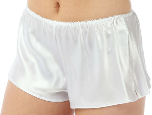 Marlon ladies white satin - white,