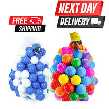 CHILDREN PLAY BALLS PLASTIC SOFT KIDS BALL PITS PEN PLAY ROOM POOL BATH NEW