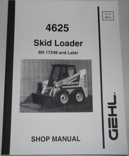 Gehl 4625 skid - gehl, loader