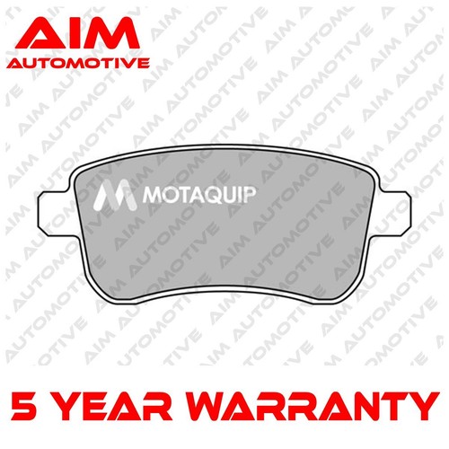Brake pads set rear - rear, fits