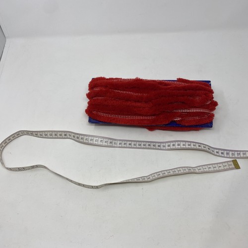 Tassel bright red fluffy trim - tassel,