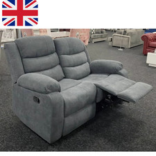 Luxury grey fabric recliner - grey,