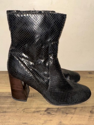 Women black faux leather - tu,