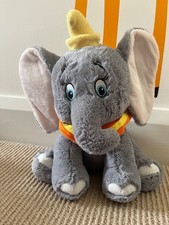 M&S Disney Dumbo Soft Toy Teddy Plush Plushie Jingle Rattle Sound Crunchy ears