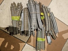 TRIANG R.93 TRAIN SET  GREY  CURVED POINTS  TRACK LOT  00 GUAGE ....