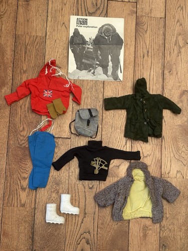 Vintage action man polar - action,