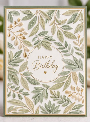 Spellbinders embossing - 3d,