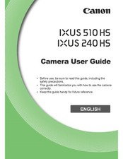 CANON IXUS 510HS 240HS PRINTED