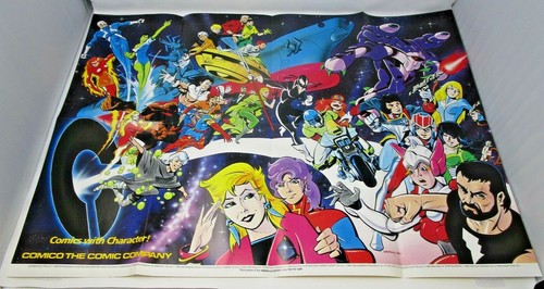 Comico promotional poster 1986 - comico,