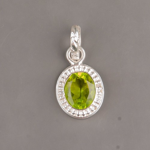 Peridot gemstone 925 sterling - peridot,