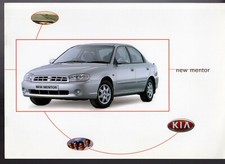 Kia Mentor Saloon 2001-03 UK Market Sales Brochure 1.6 L LX