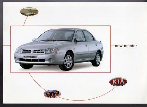 Kia mentor saloon - saloon, 2001-03