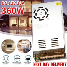 DC 12V 30A LED Driver 12 Volt