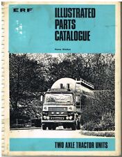 ERF A-SERIES 64 GXB/CU/RE TRACTOR UNIT 1972 FACTORY ILLUSTRATED PARTS CATALOGUE