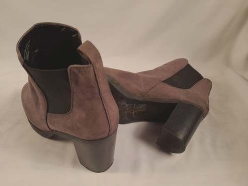 Grey ankle boots ladies autumn - grey,