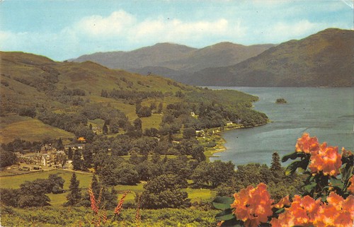Uk7509 loch lomond - loch, above