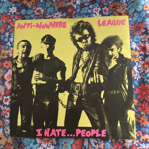 Anti nowhere league i - i, hate