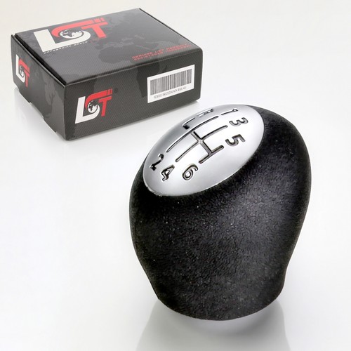 Gear knob tip black silver - tip,