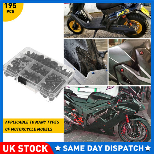 Black universal motorbike - black,
