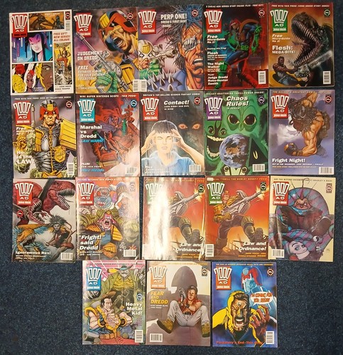2000ad 18x comics lot - 2000ad,