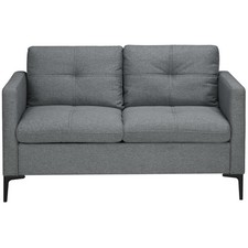 HOMCOM Modern Loveseat Sofa