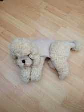 Vintage 1950s 1960s Poodle Dog Pj Pyjama Case Musical