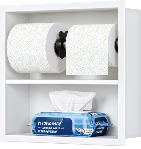 Neodrain white recessed toilet - white,