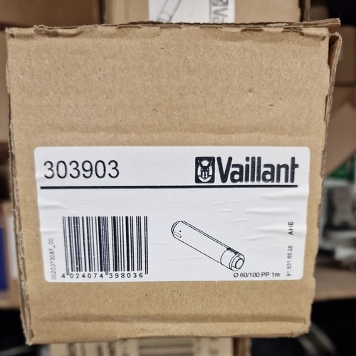 Vaillant air flue duct - 1m,