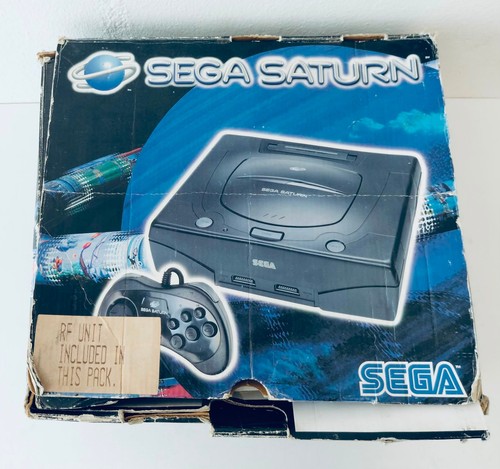 Sega saturn console boxed mk2 - sega,