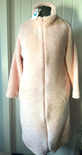 Pink fleece zipped - pink,