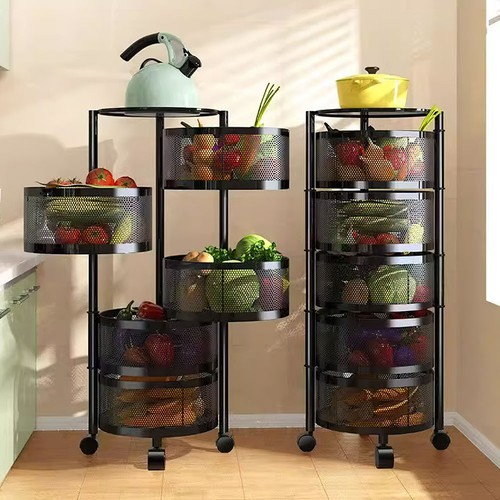 Rotating kitchen trolley - rotating, cart