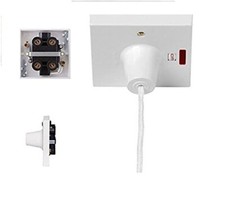 2 Way Ceiling Pull Cord 45 Amp