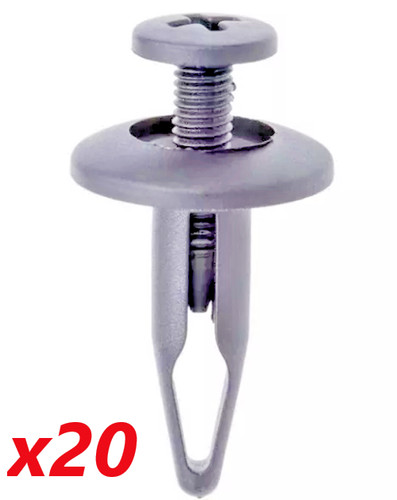 Trim fixing rivet screw - screw,