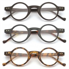 Round reading glasses preppy - reading,