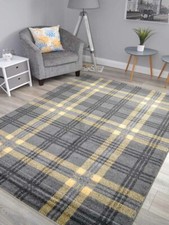 Modern Soft Tartan Rugs