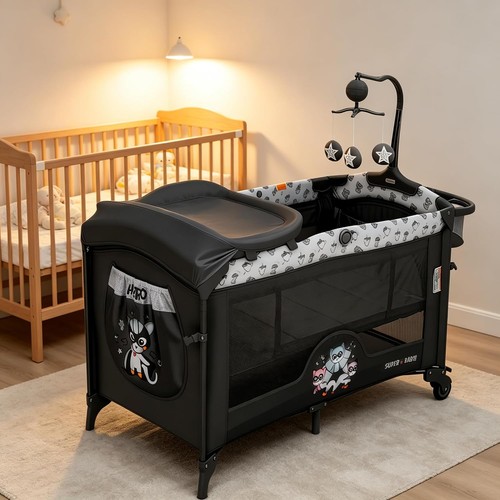 Foldable baby bedside - 1,
