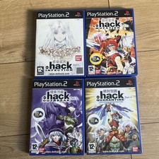 Complete .hack PS2 PAL games INFECTION MUTATION OUTBREAK QUARANTINE CIB + DVDs
