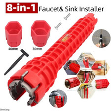 8 in 1 Faucet Sink Basin