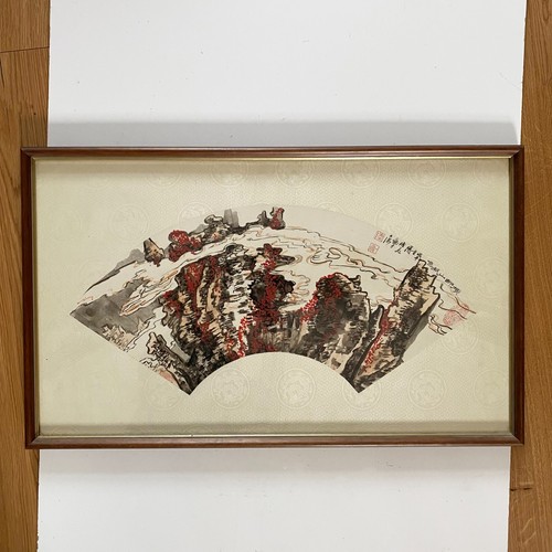 Chinese original art fan - original,