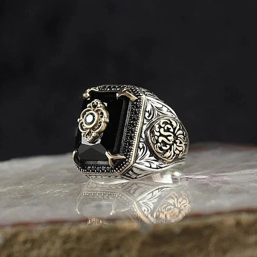 Turkish vintage signet ring - signet,