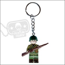 WW2 Lego Minifigure Keyring