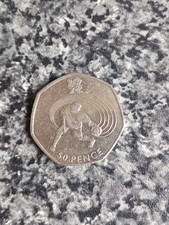 2011 Olimpic 50p Coin Handball
