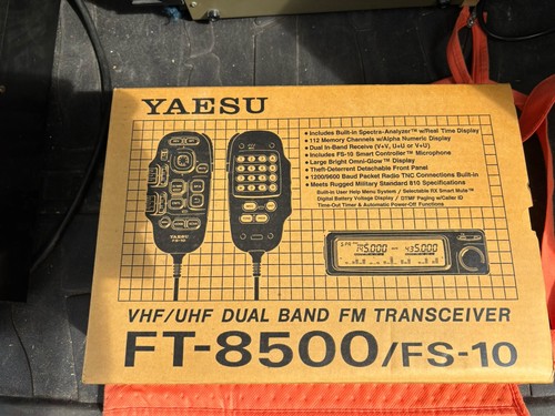 Nos yaesu 8500 - nos, ft-8500