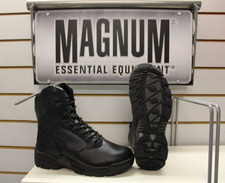 Magnum Stealth Force 8.0 Black Leather Police Uniform Duty Boots UK 7 EU 41