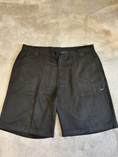 Nike Golf Shorts Black Vintage Men’s Size 40 TG EG Waist 40 Classic Style Logo