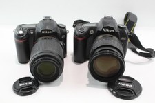 DSLR Digital Cameras Inc Nikon D50 & D70s w/ Lenses Working x 2